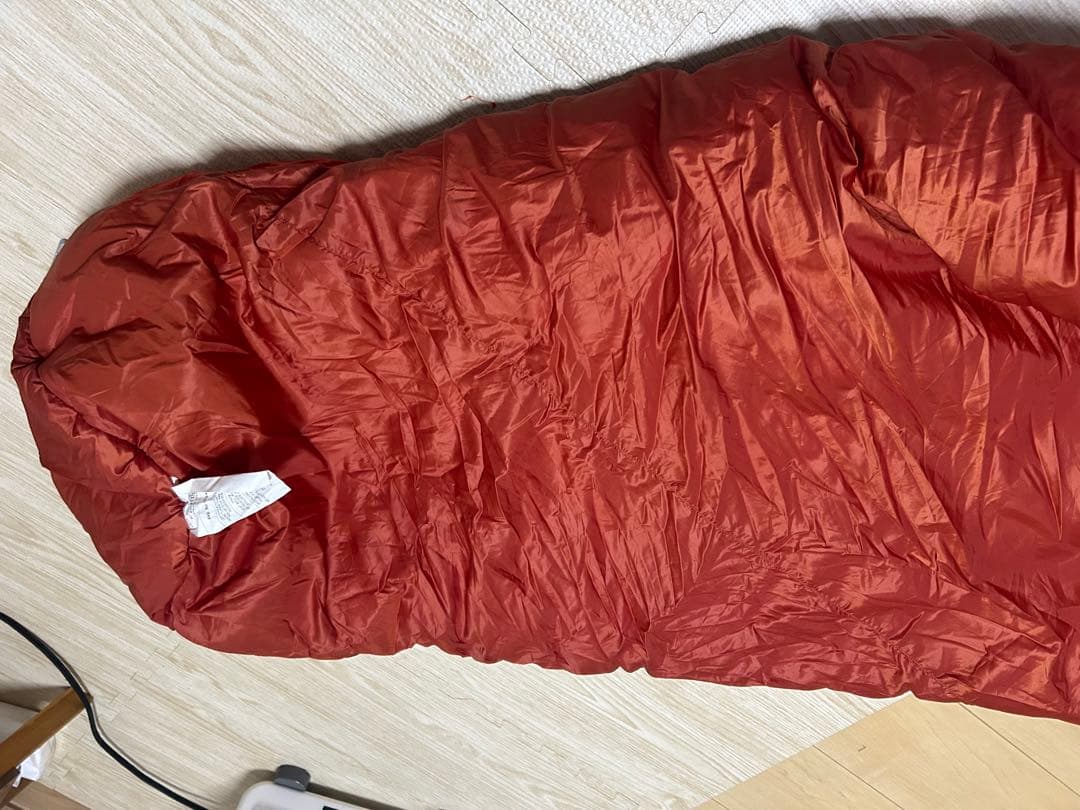 モンベル シュラフ　寝袋 シームレスバロウバッグ #1 右ジップ