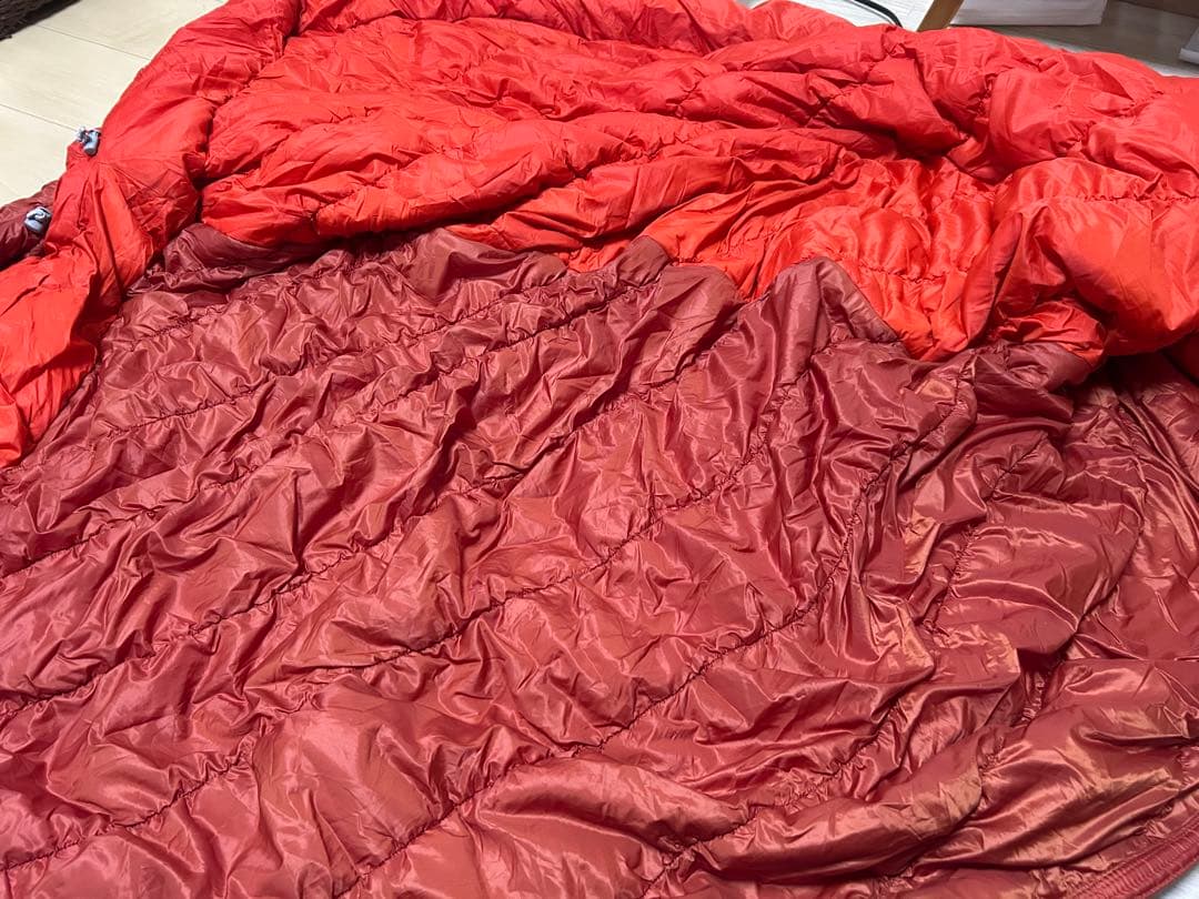 モンベル シュラフ　寝袋 シームレスバロウバッグ #1 右ジップ