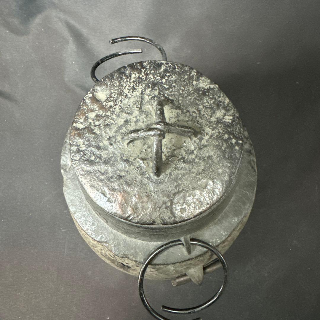 Ｆ06 送料無料　茶釜　朝鮮釜　湯沸かし　風炉釜　煎茶道具　茶道