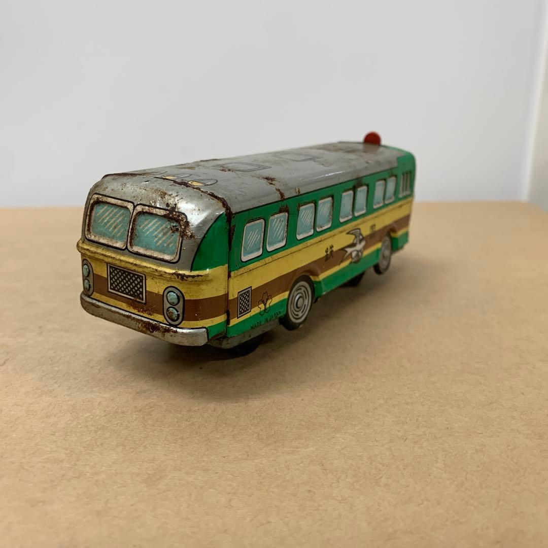 ブリキ製　国鉄バス　グリーン　【米沢玩具製？】