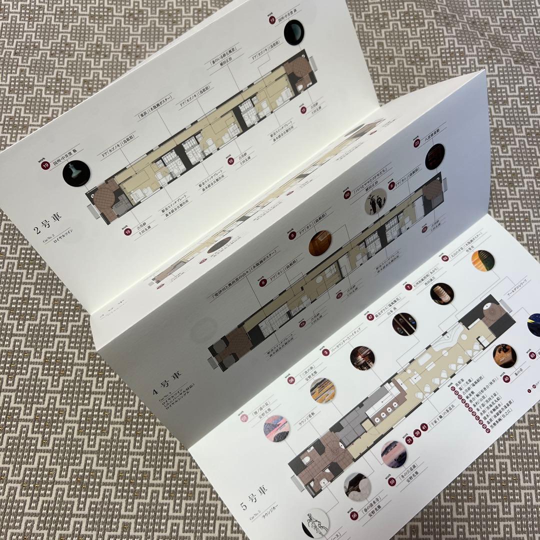 THE TWILIGHT EXPRESS 瑞風　車内アート作品集