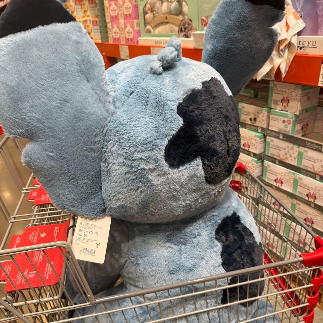 新品 スティッチ ぬいぐるみ ディズニー　コストコ　特大サイズ