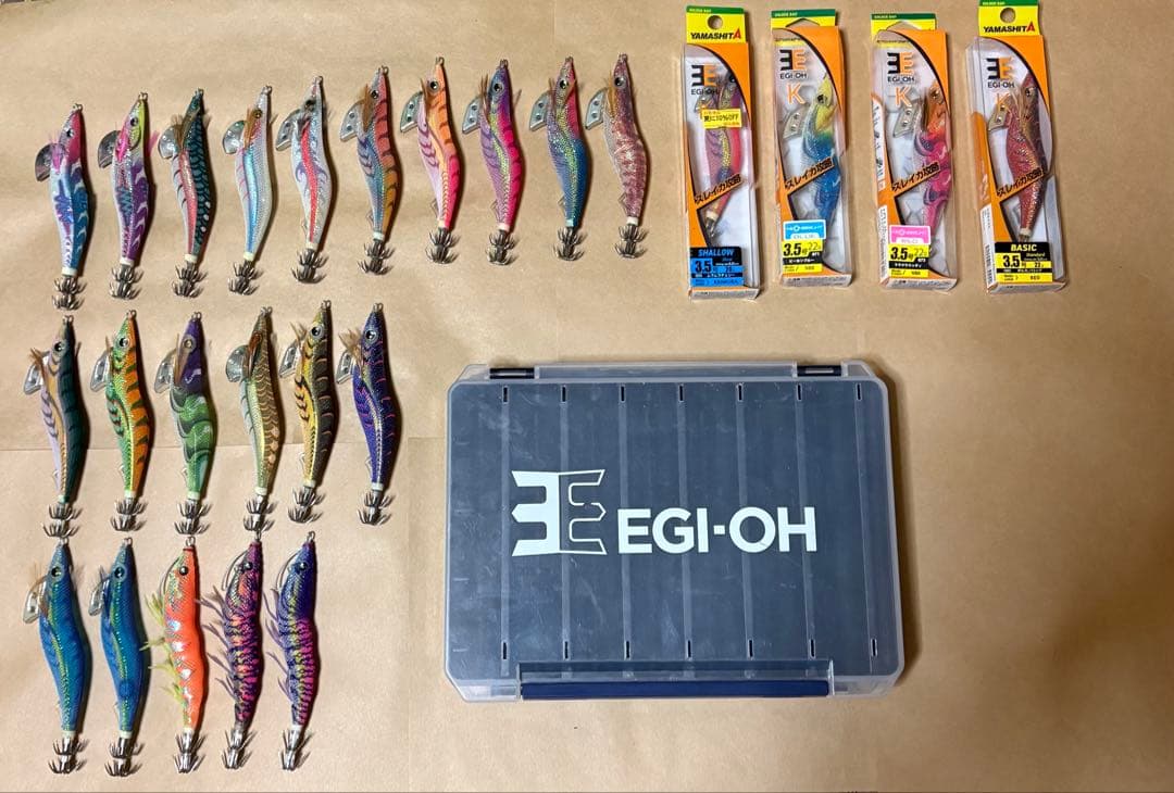 YAMASHITAエギ王DUELイージーQ 3.5 エギまとめ売り(おまけ付き)