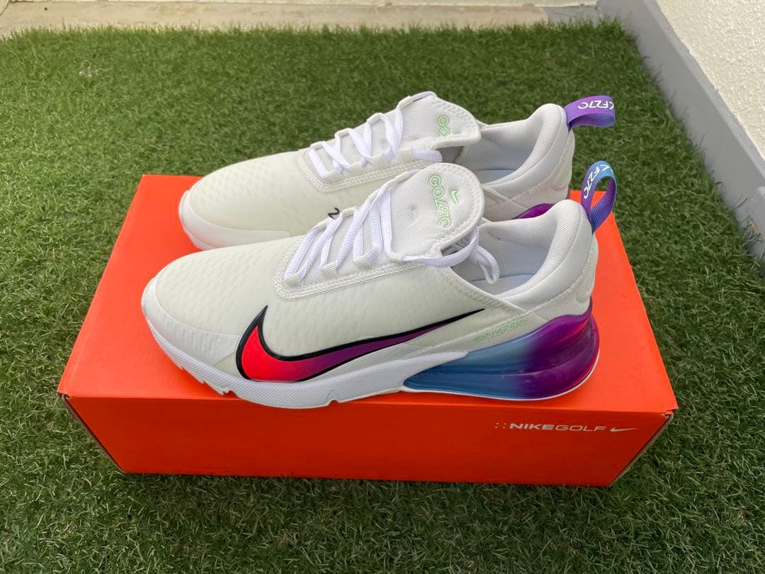 超レア新品限定完売品NIKE Air Max270ゴルフシューズ