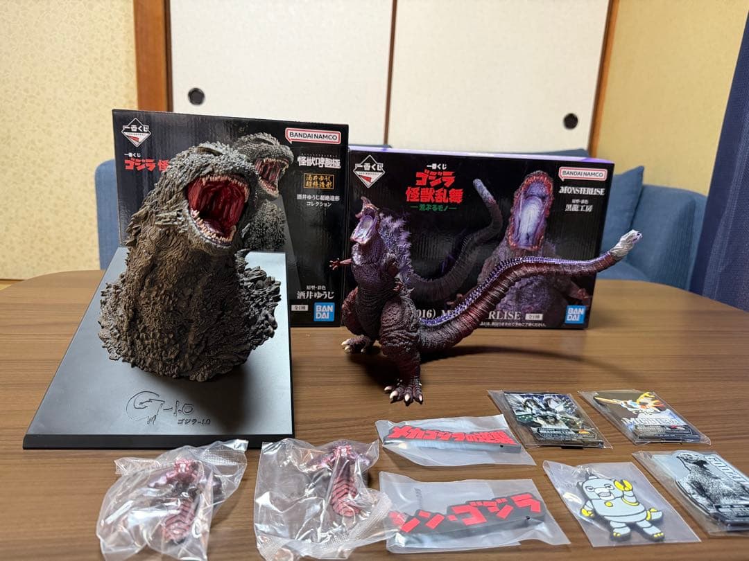 一番くじ ゴジラ 怪獣乱舞 -荒ぶるモノ-A賞B賞