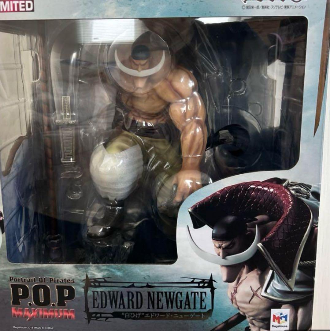 『初版』POP　ワンピース　MAXIMUM　白ひげ　エドワード・ニューゲート