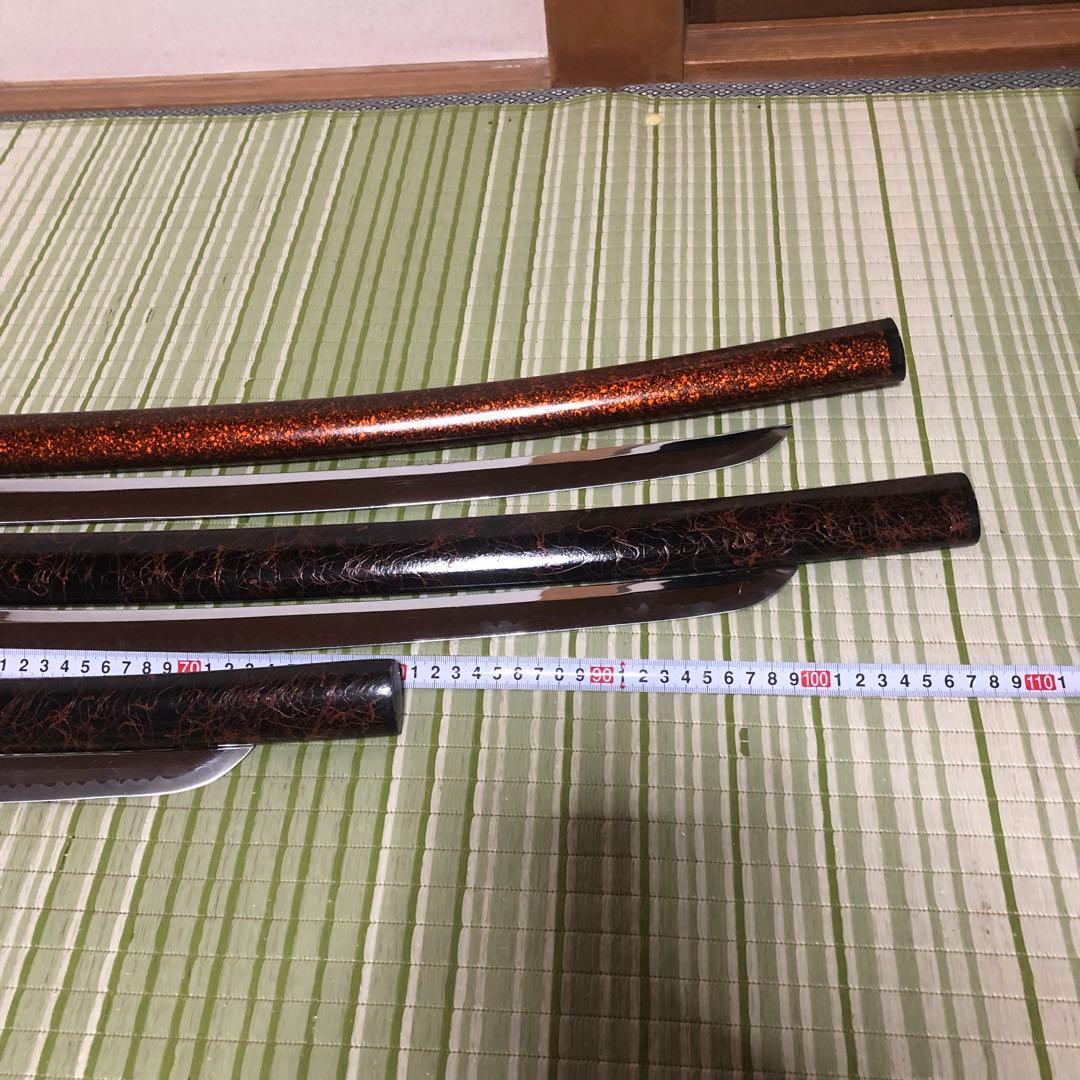 模造刀　模擬刀　武士　侍　伝統工芸品　剣　ソード　太刀　鞘　鍔　大衆演劇　3本