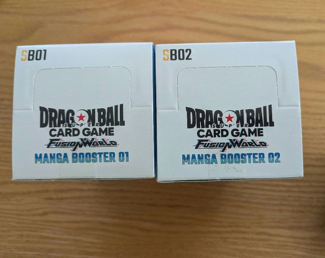 ドラゴンボール カード 未開封　フュージョンワールド マンガブースター1.2