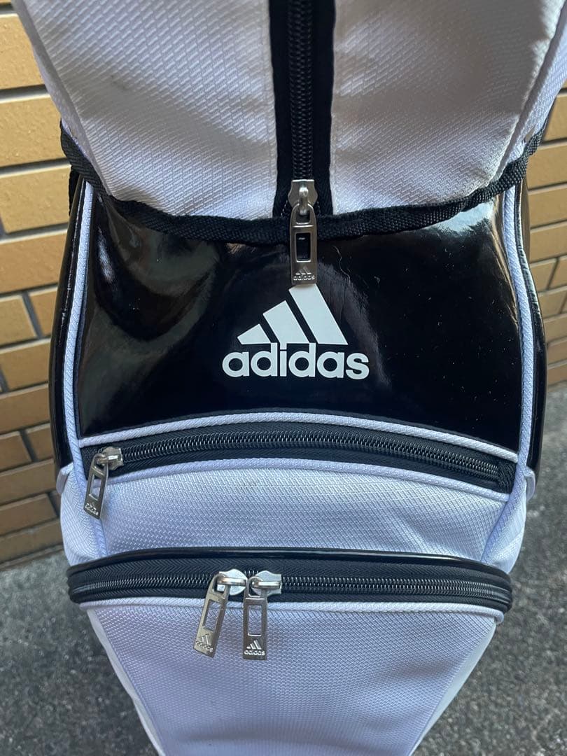 【-1000円値下げ中】早い者勝ちadidasキャディバッグ送料込／即郵送可能