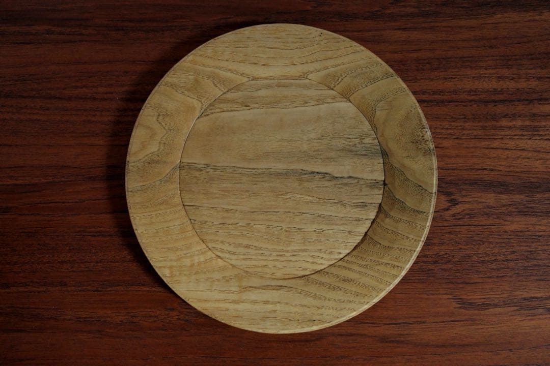 値下げ【新品】富井貴志 栗リム皿 パン皿 27cm②