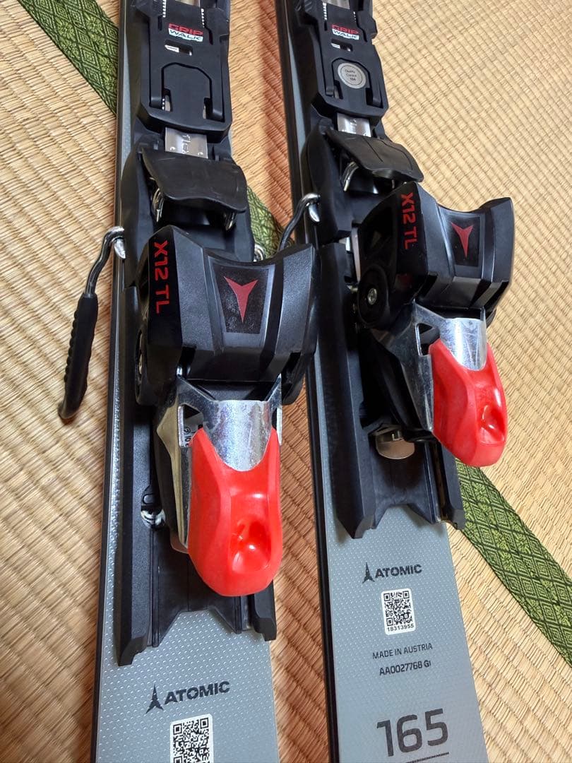 未使用品　Atomic S9i スキー 165cm ビンディング付き
