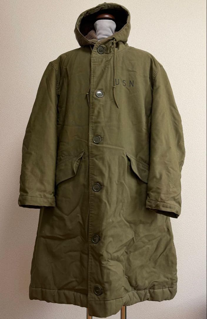 米軍 実物 N-1 デッキコート USN