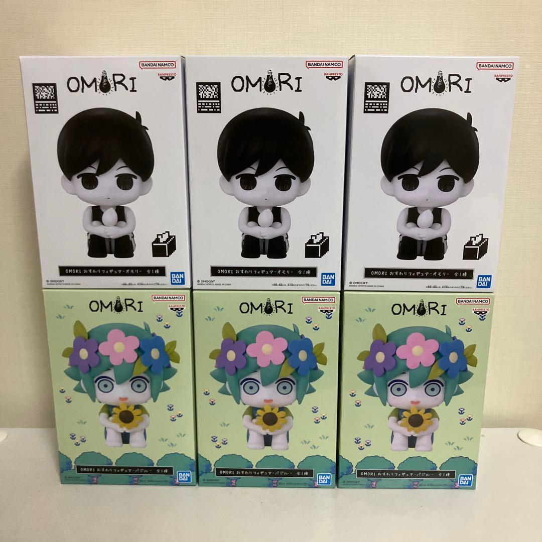 OMORI オモリ　おすわりフィギュア　オモリ　バジル　6個セット