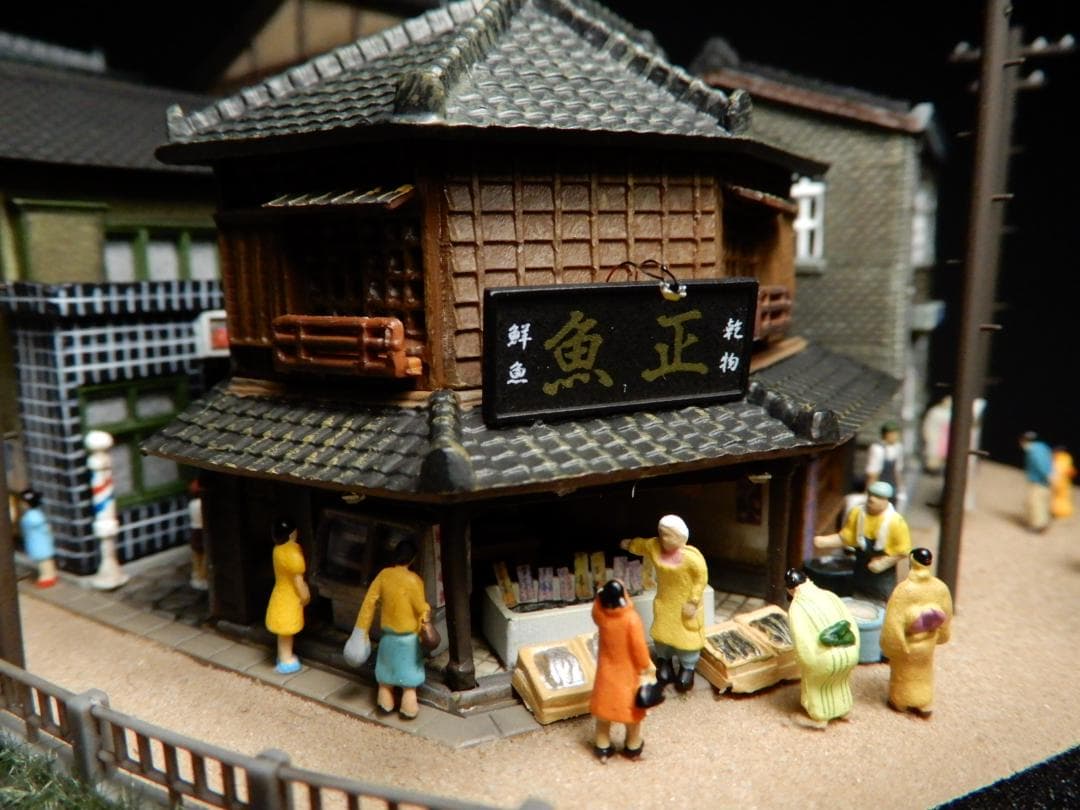 『昭和の街並み』1/150ジオラマ