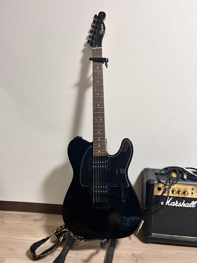 い*ち様 Squier Telecaster ブラック　ギター