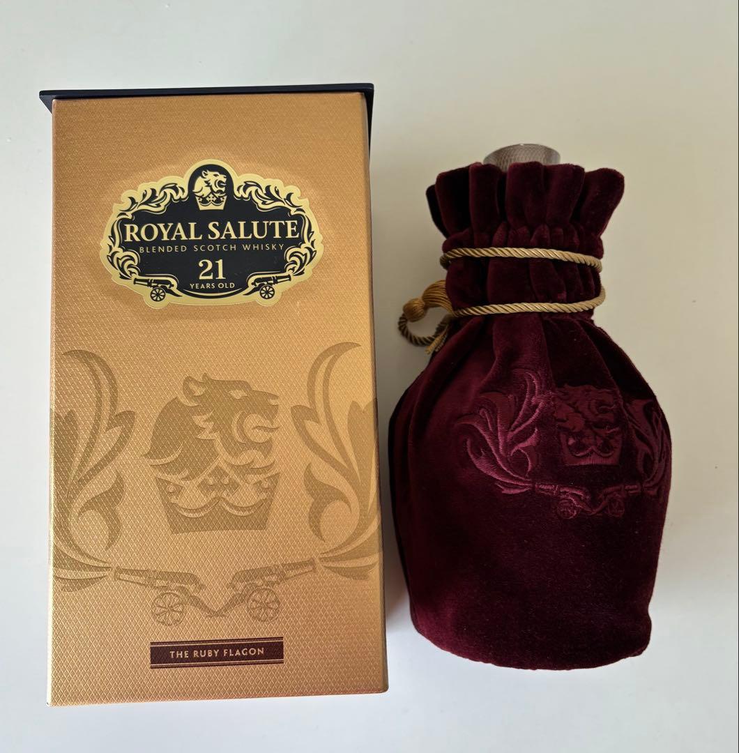  SALUTE 21年 ブレンデッドスコッチウイスキー750ml 箱付