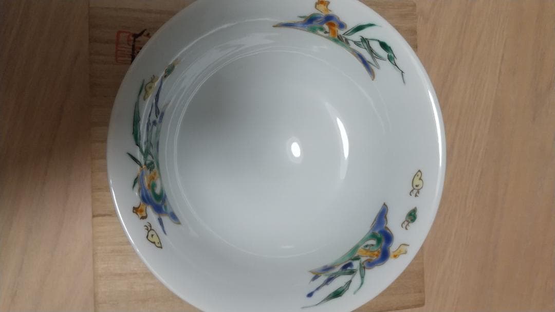 ★新品未使用 // 有田焼　流水千鳥　絵付師 平戸泰山 作