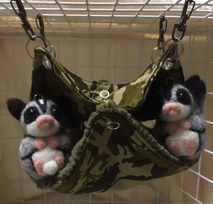 モモンガハウス（迷彩・恐竜柄）春（冬）秋仕様  1850円