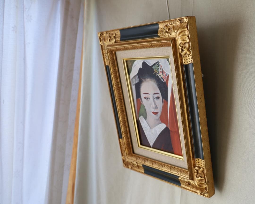 『薫香』　油彩肉筆画