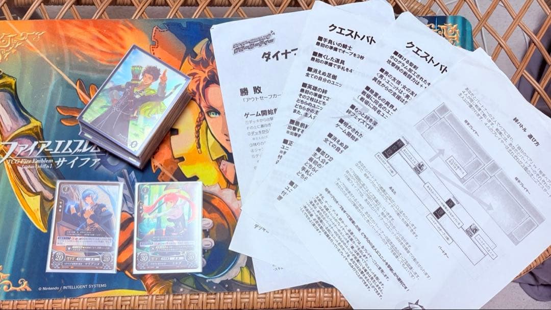 【FEサイファ】ヒルマリデッキ+サイファ祭特殊ルール用紙