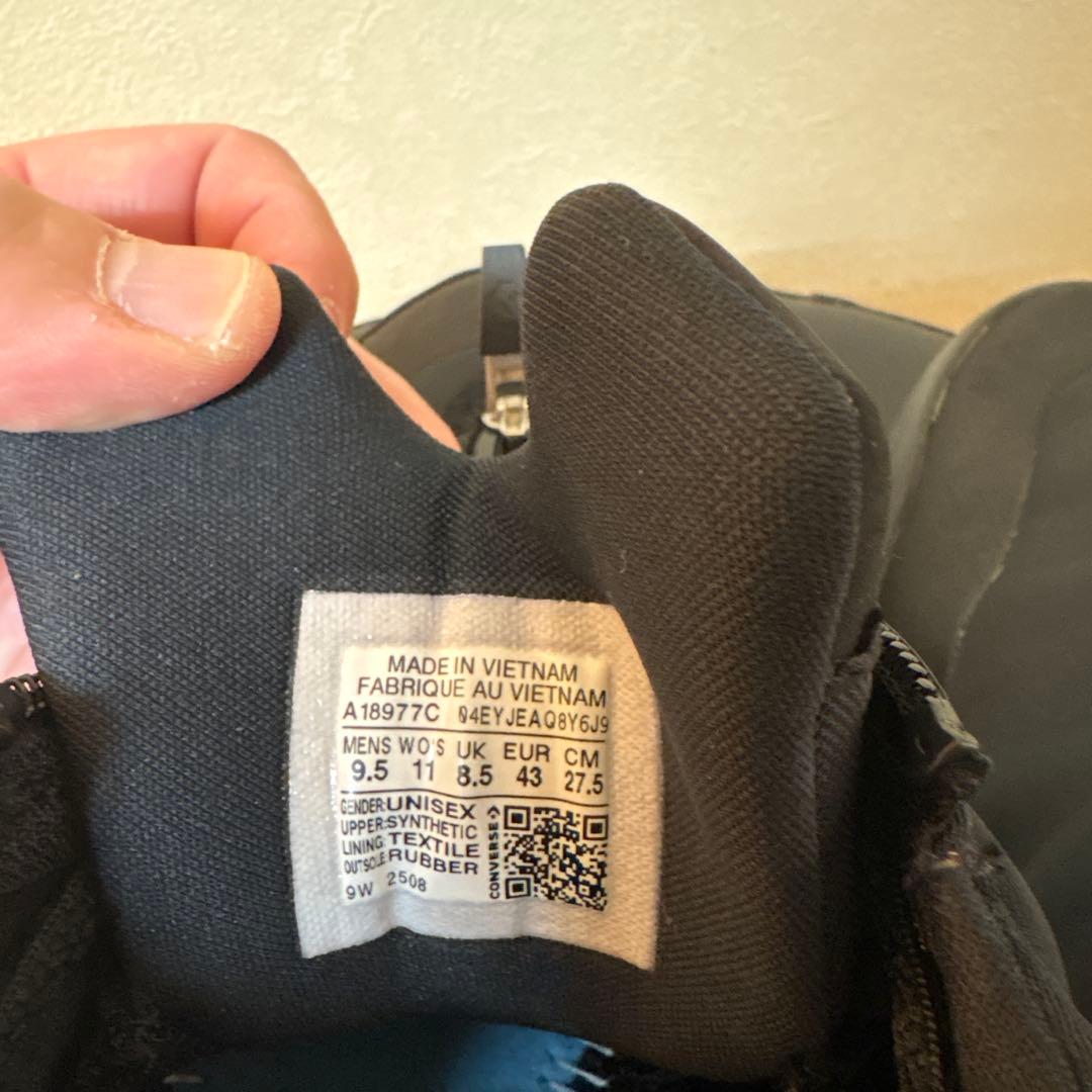 シューズ(男性用) CONVERSE SHAI 001 'CHARM BLACK'