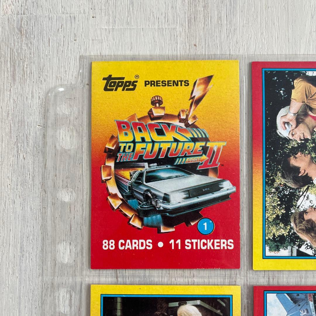 BACK TO THE FUTURE Ⅱ／toppsトレーディングカード88枚