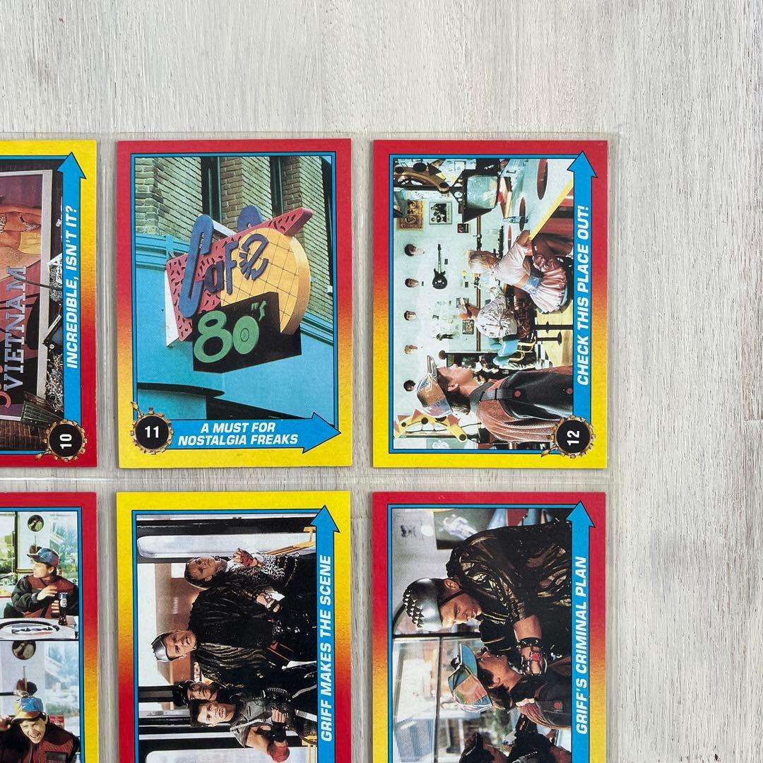 BACK TO THE FUTURE Ⅱ／toppsトレーディングカード88枚