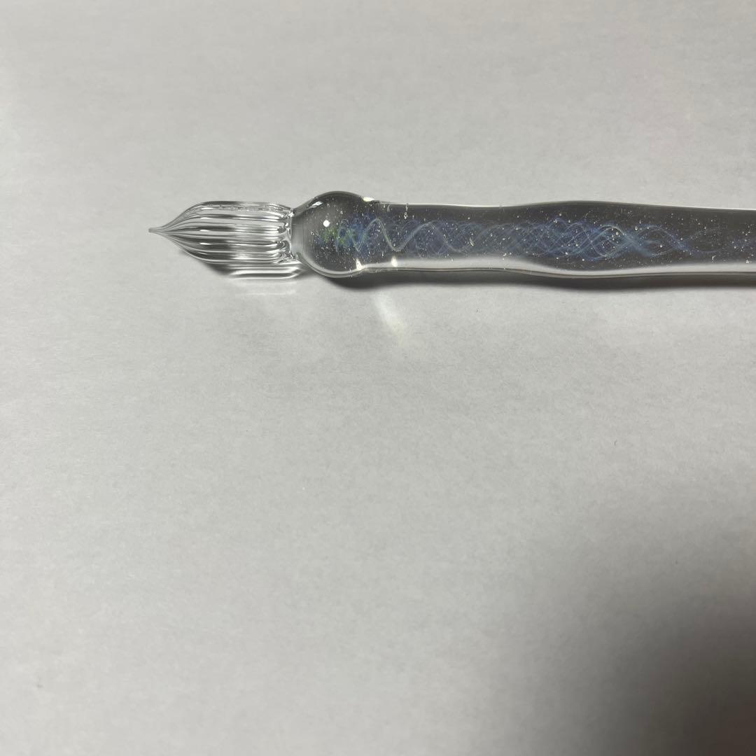 キャラクロガラス工房 ガラスペン 星空のガラスペン