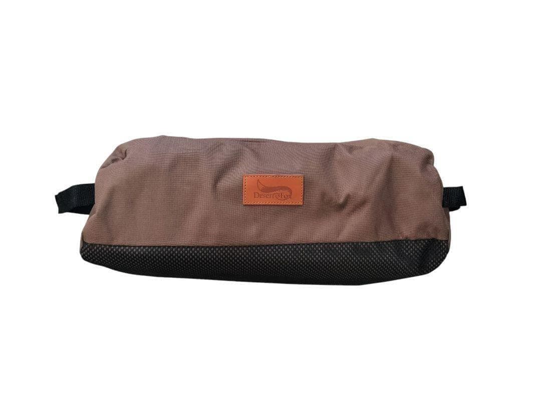 【超美】 DesertFox ロッキング機能 ハイバック 折畳チェア ブラウン