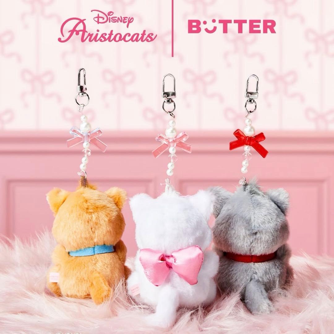 【韓国限定】マリーちゃん　おしゃれキャット　キーチェーン