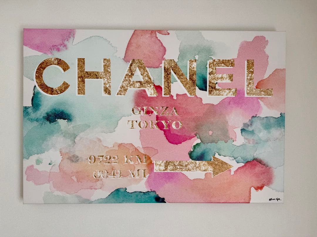 Oliver Gal シャネル　キャンバスアート