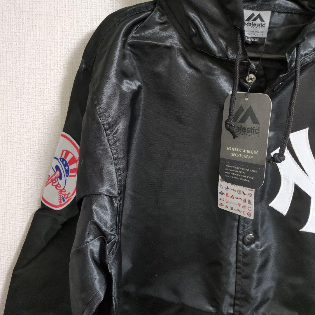 Majestic Yankees Nylon Jacket　未使用品　ブラック