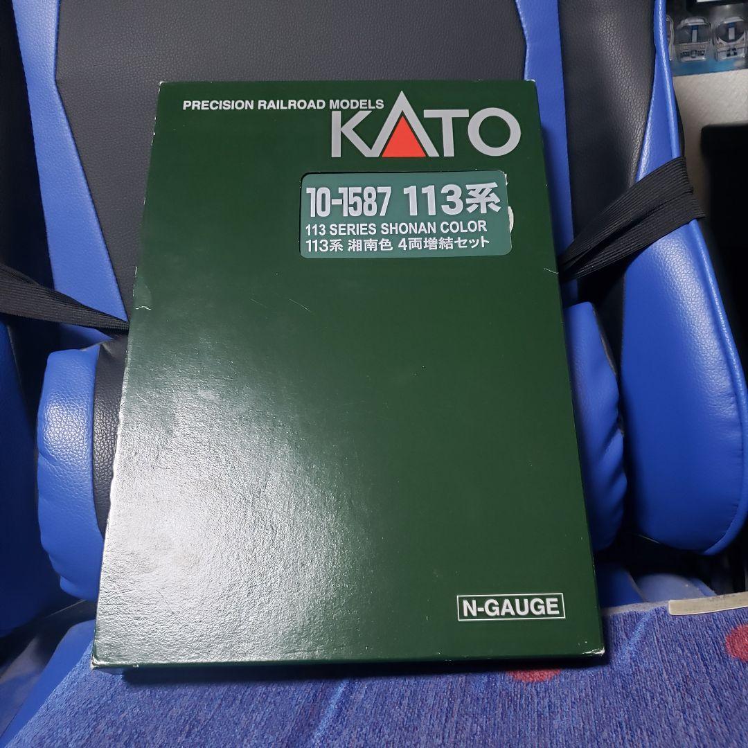 T*m様 KATO　10-1588 113系湘南色附属4両編成セット　室内灯装備