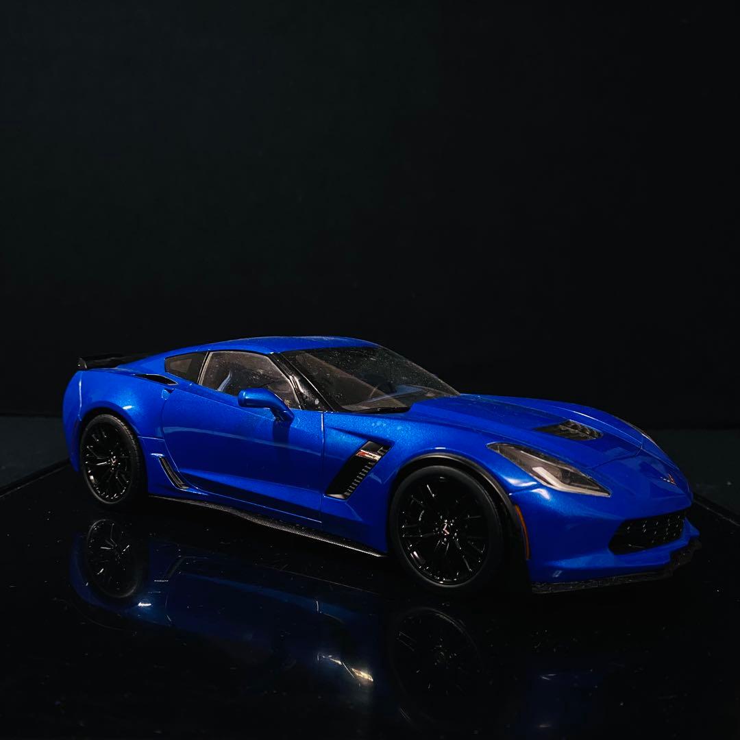 AUTOart 1/18 シボレー コルベット (C7) Z06 (ブルー)