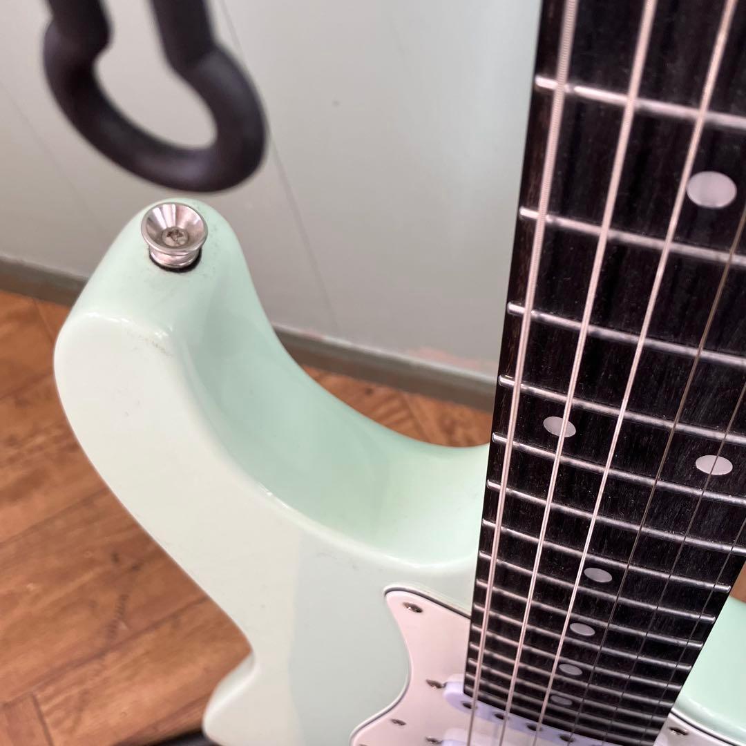 【おまけ付♪】Laid Back エレキギター LSE-3H グリーンホワイト