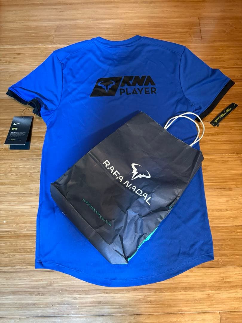 【限定！日本未入荷】ナイキ ナダル テニスシャツ 半袖 ナダルアカデミー