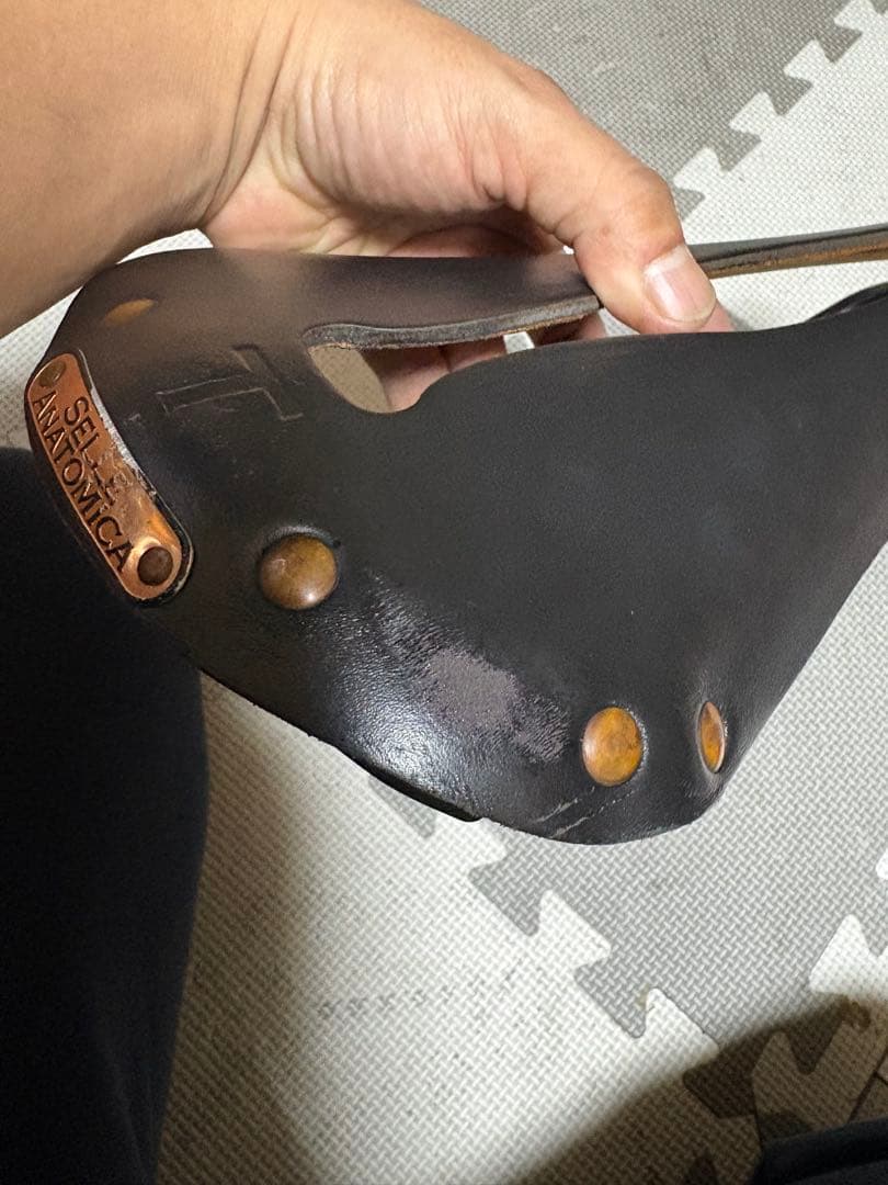 SELLE ANATOMICA レザーサドル　ブラック