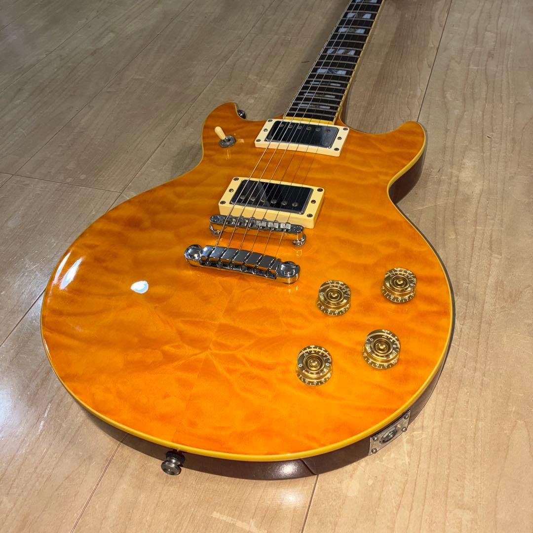 超希少　アイバニーズ　レスポールダブルカッタウェイタイプ　メンテ済み