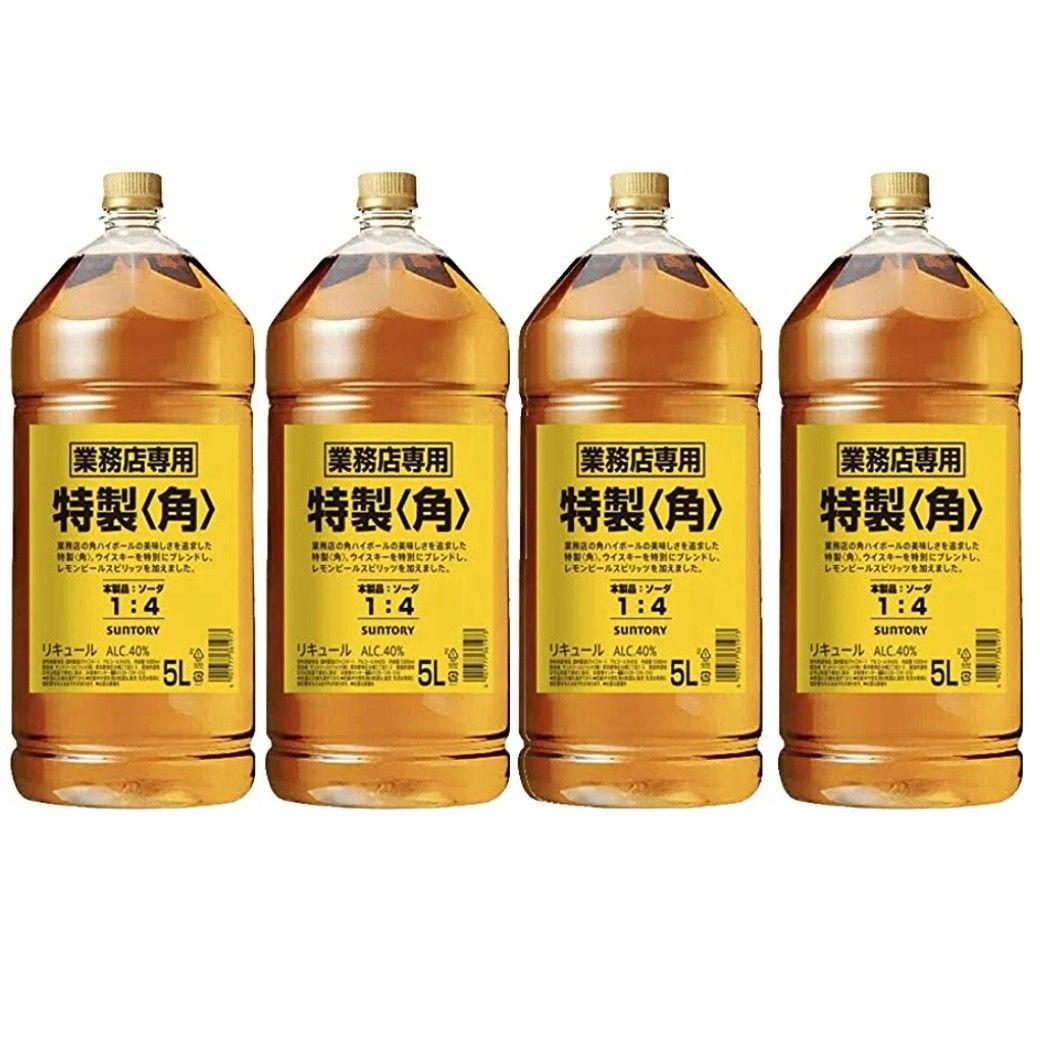 業務用　角ウイスキー 5L ×4本