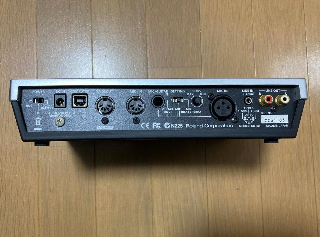 Roland Mobile Studio Canvas SD-50 MIDI音源