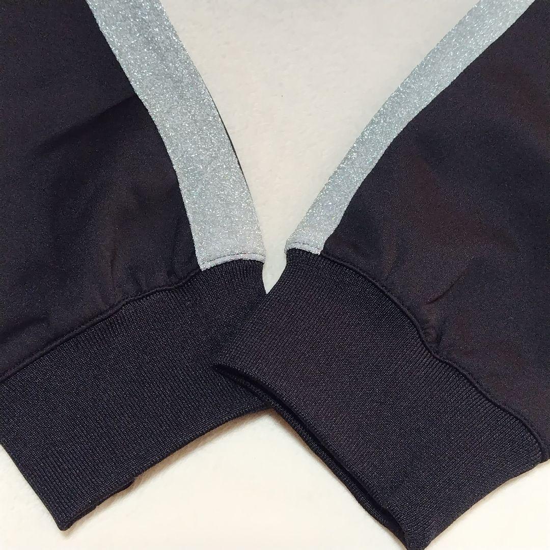 ダンスウィズドラゴン ジャケット 黒 ストレッチ ダンボール ジャージ 上着