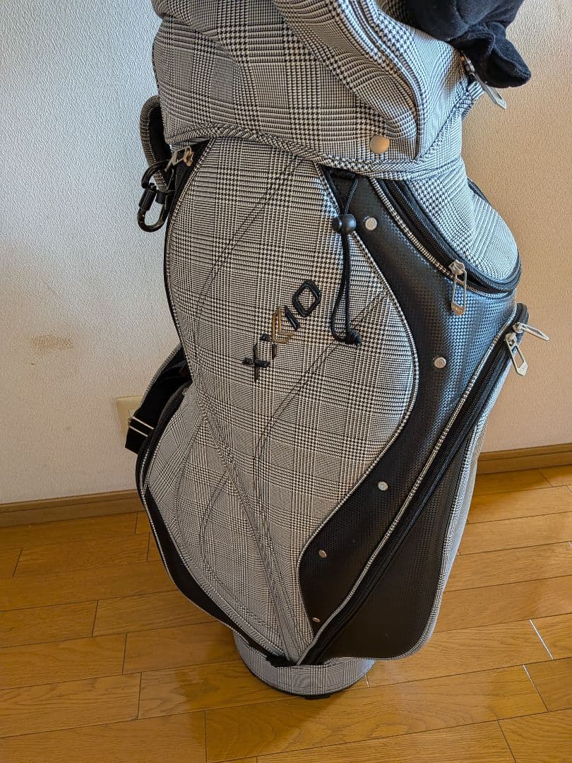 XXIO チェック柄 ゴルフバッグ