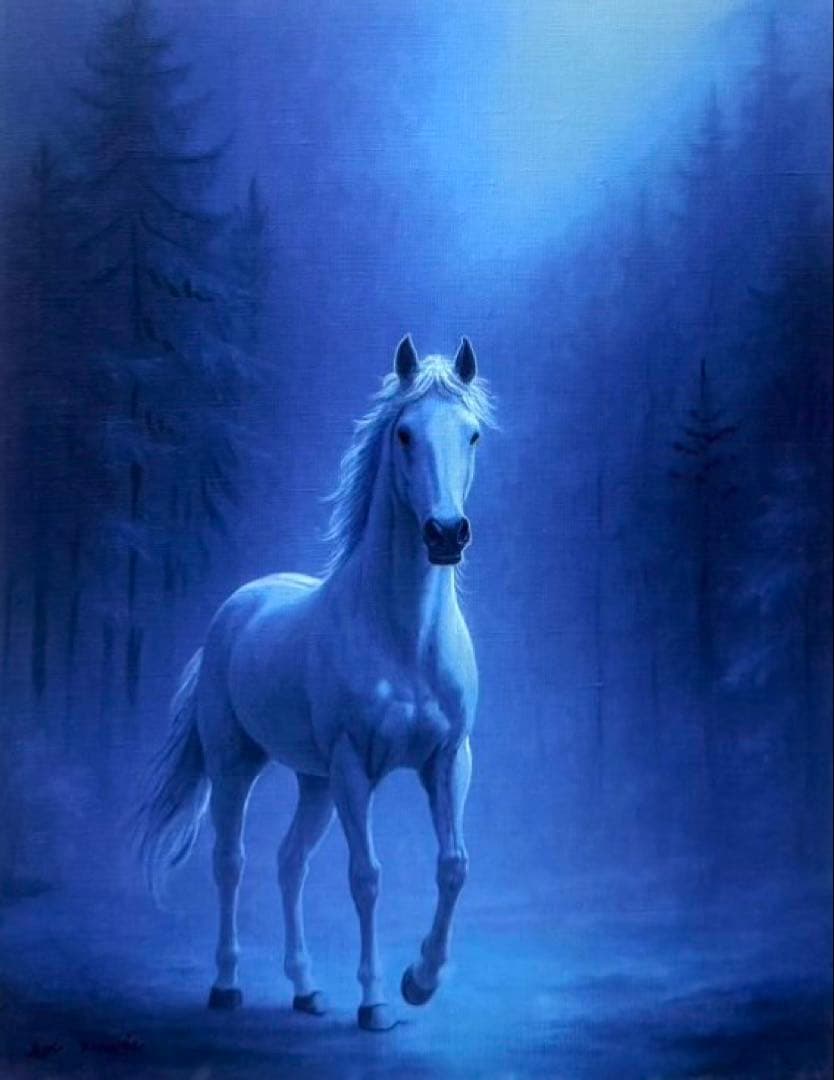 (F6号) 蒼井奏【幻影】 表サイン有り/裏共シール有り/真作/油彩