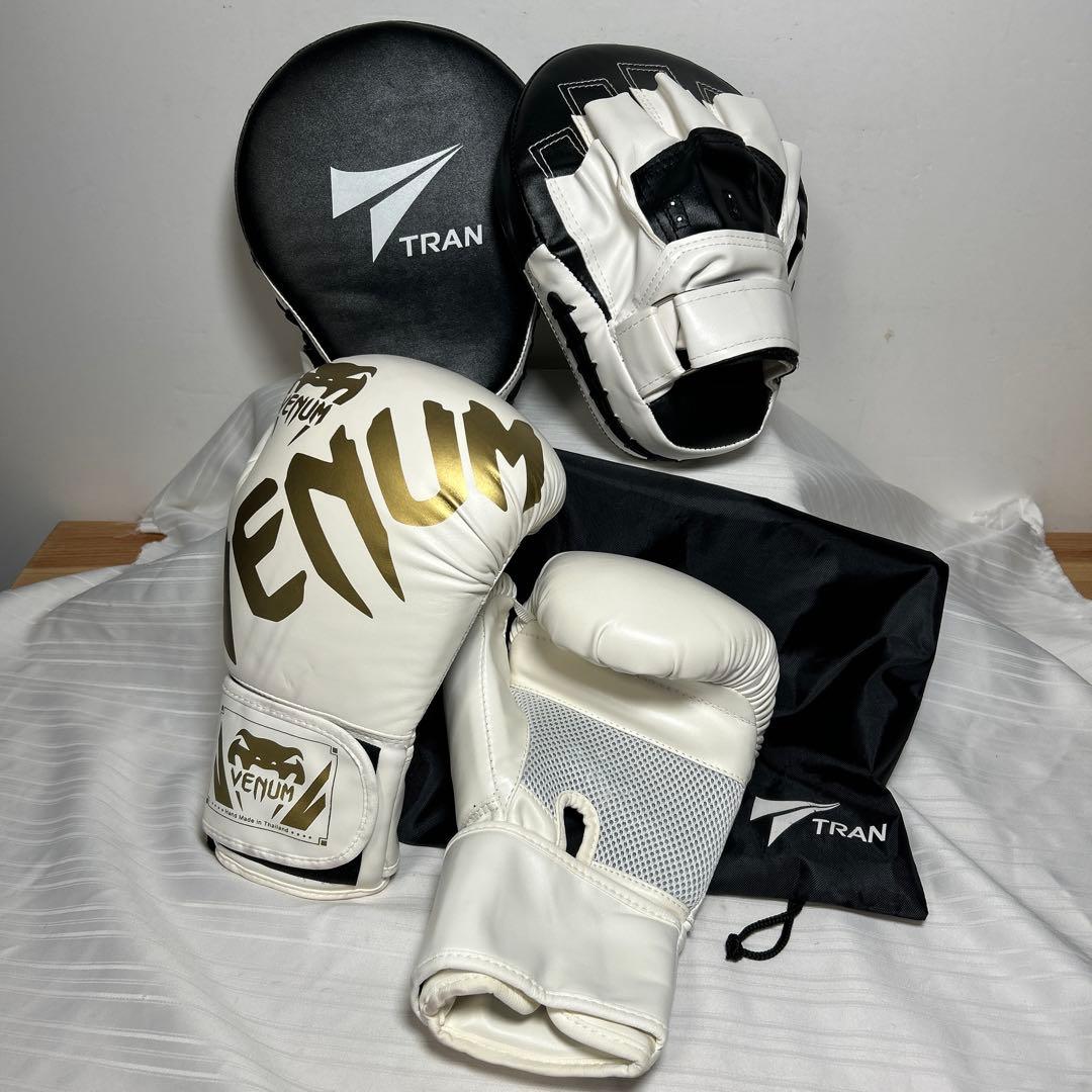 Venum ボクシンググローブ TRAN パンチングミット 袋 ★美品