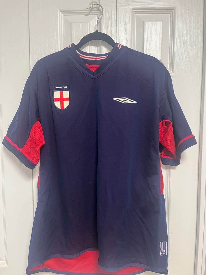 イングランド代表 サッカーユニフォーム リバーシブル