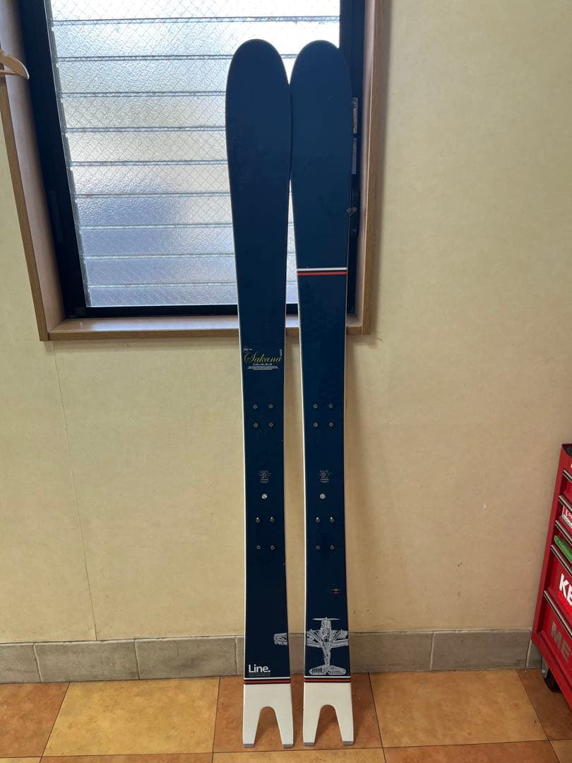 Line sakana 174cm板　滑走問題の無い訳アリ