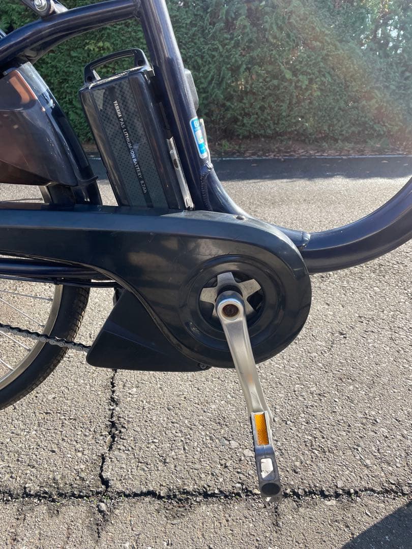 電動アシスト自転車 黒YAMAHA PAS With 2022年モデル❗️