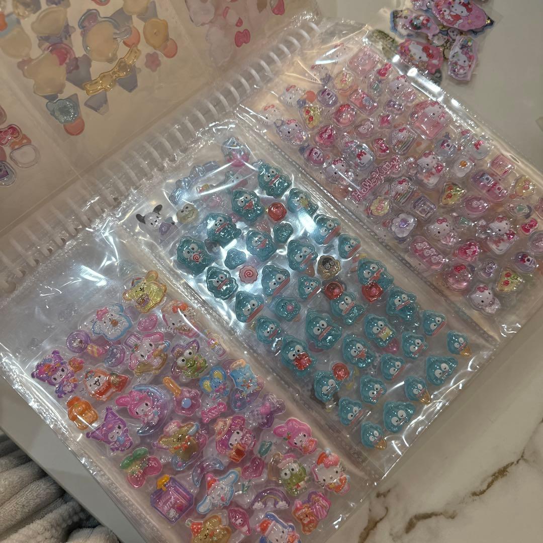 e*K様 シール帳 A4 シートシール収納 完成品