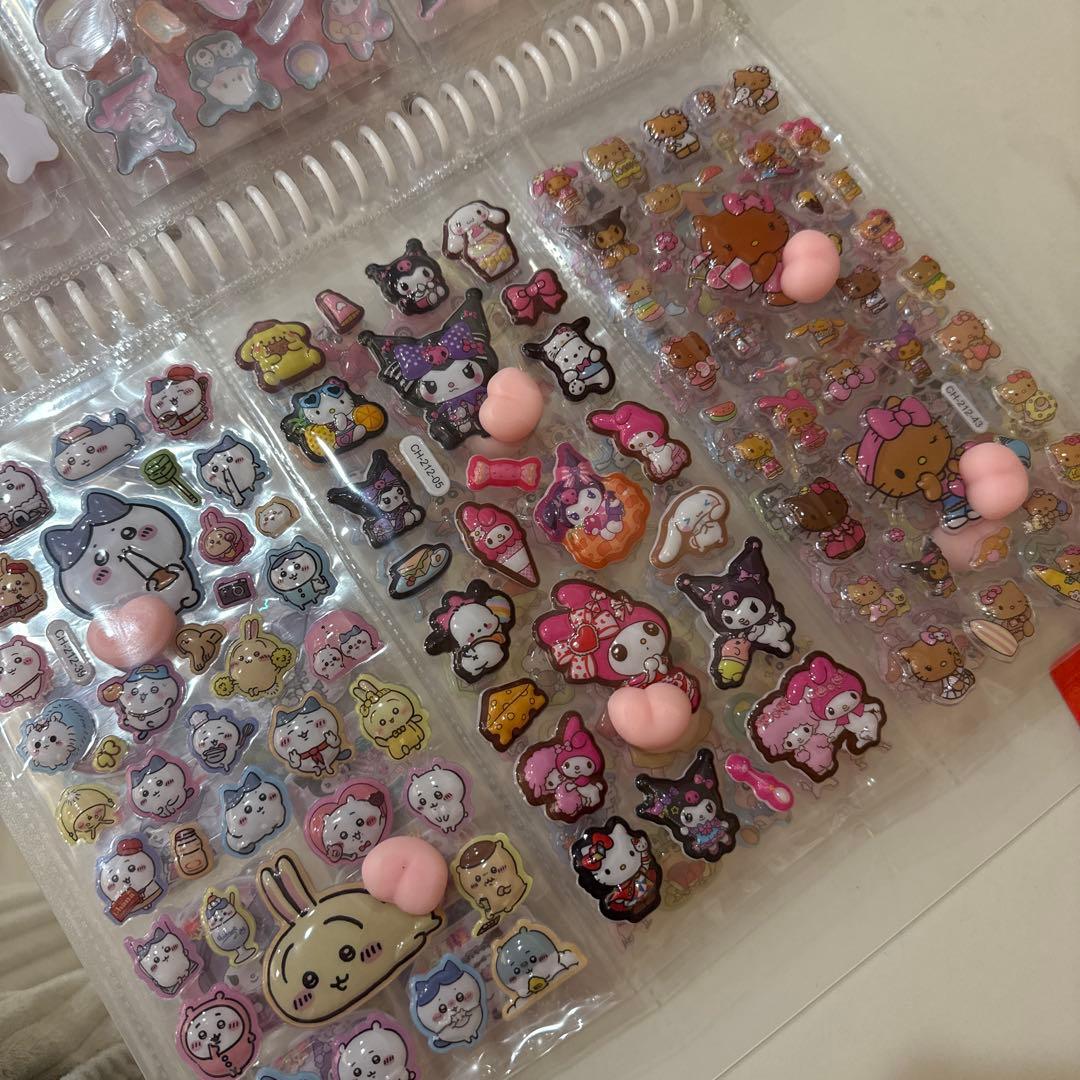 e*K様 シール帳 A4 シートシール収納 完成品