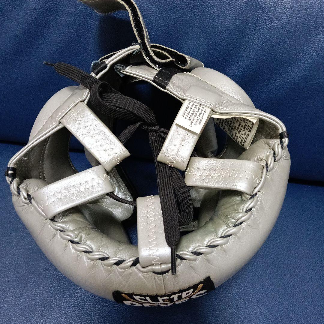 CLETO REYES プロフェッショナル ヘッドギア シルバー